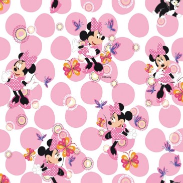 Disney Minnie Mouse Stof PINKY.10.140